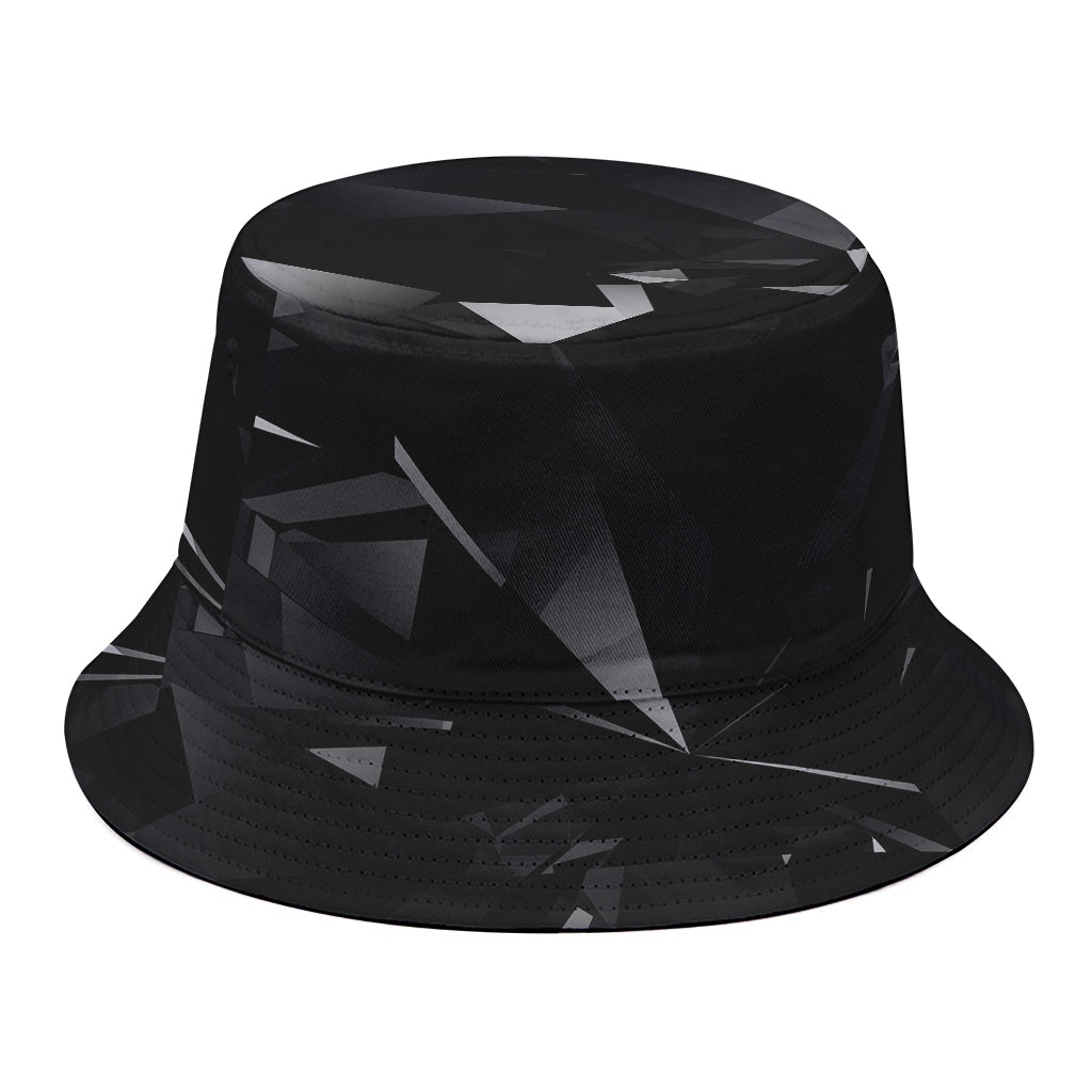 Black Diamond Print Bucket Hat