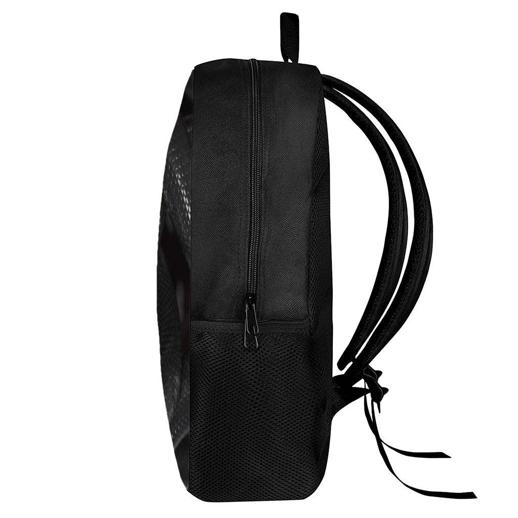 Black Snake Print 17 Inch Backpack