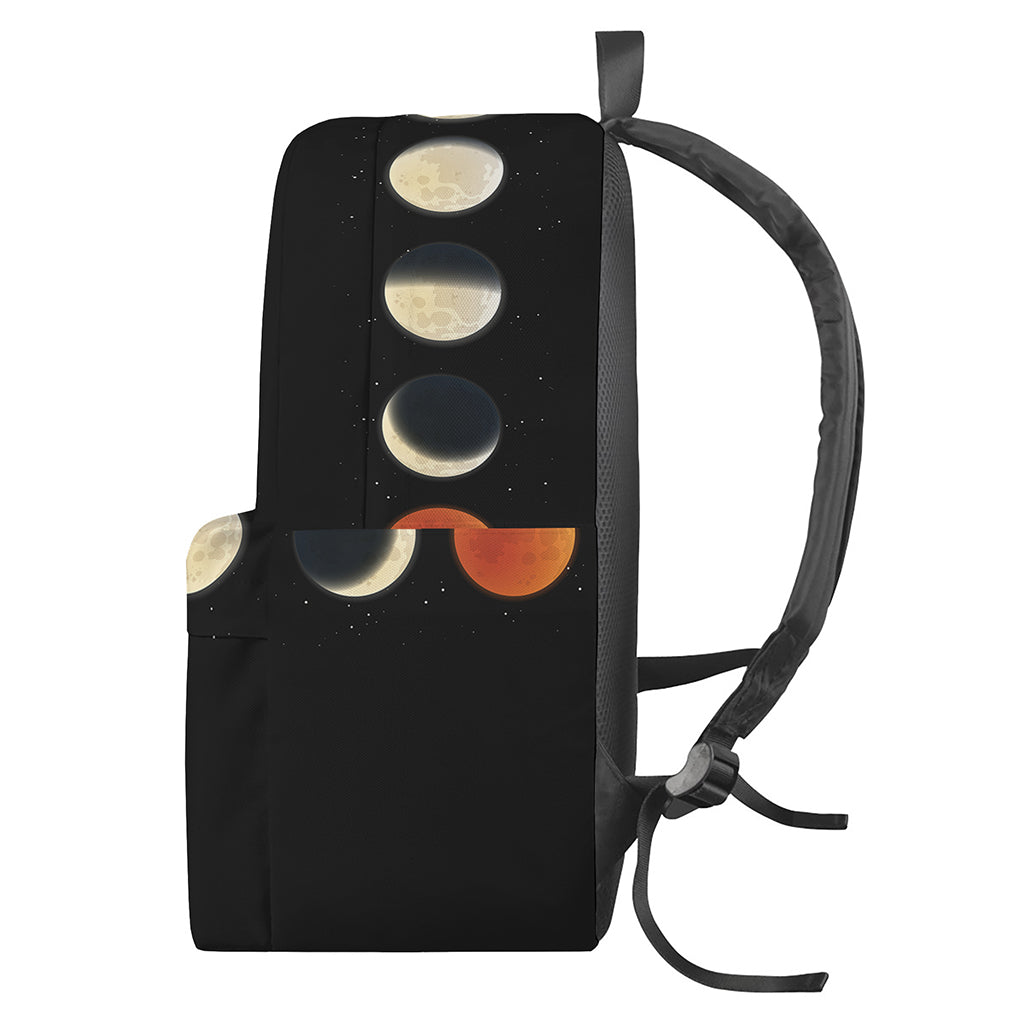 Blood Moon Lunar Phase Print Backpack