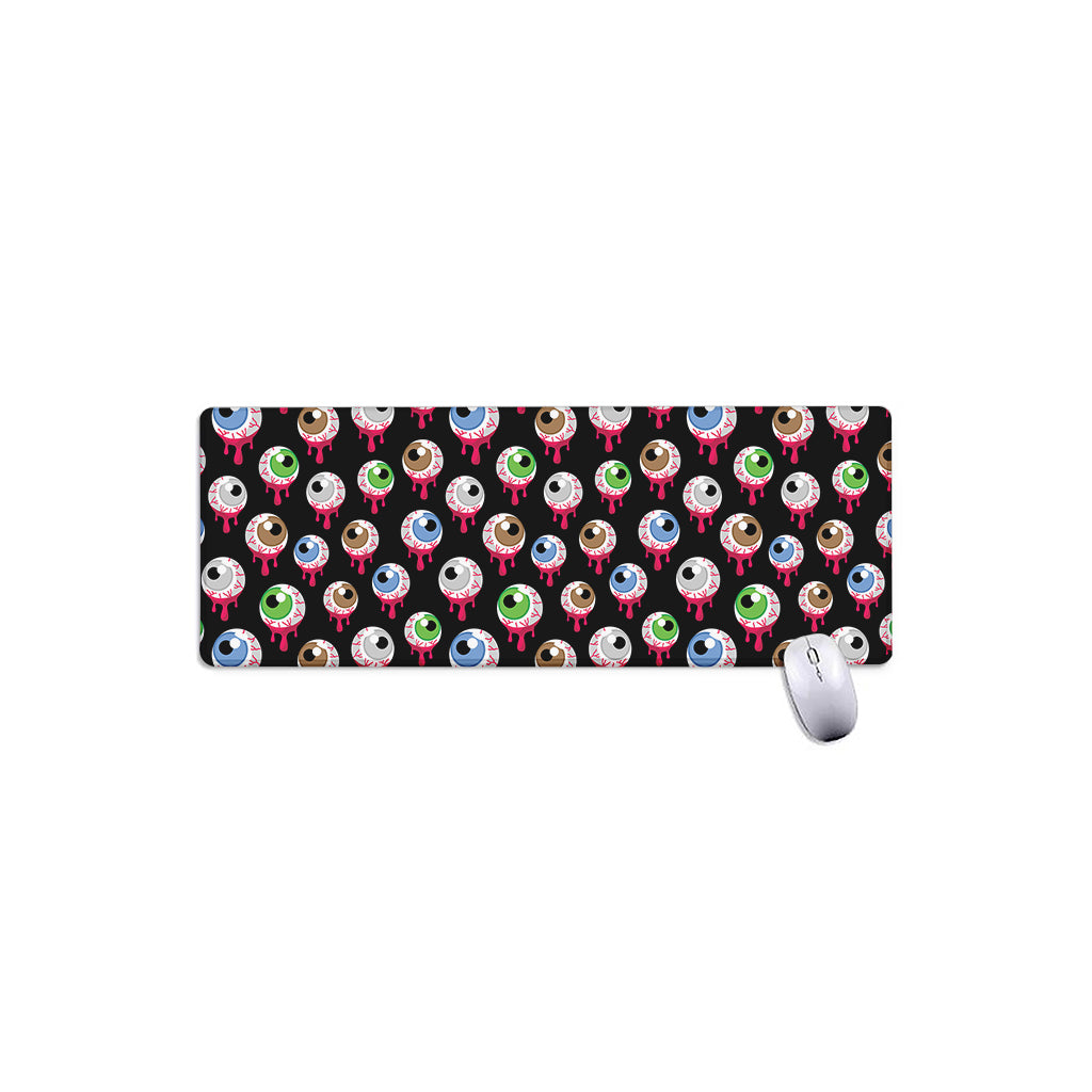 Bloody Eyeball Pattern Print Extended Mouse Pad