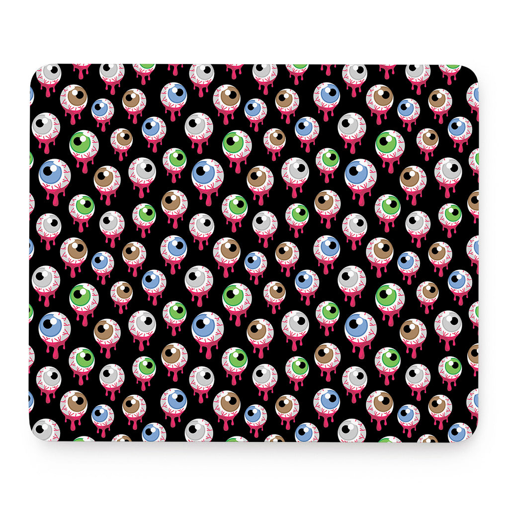 Bloody Eyeball Pattern Print Mouse Pad