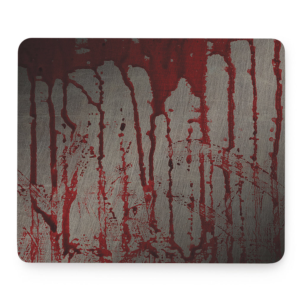 Bloody Metal Wall Print Mouse Pad