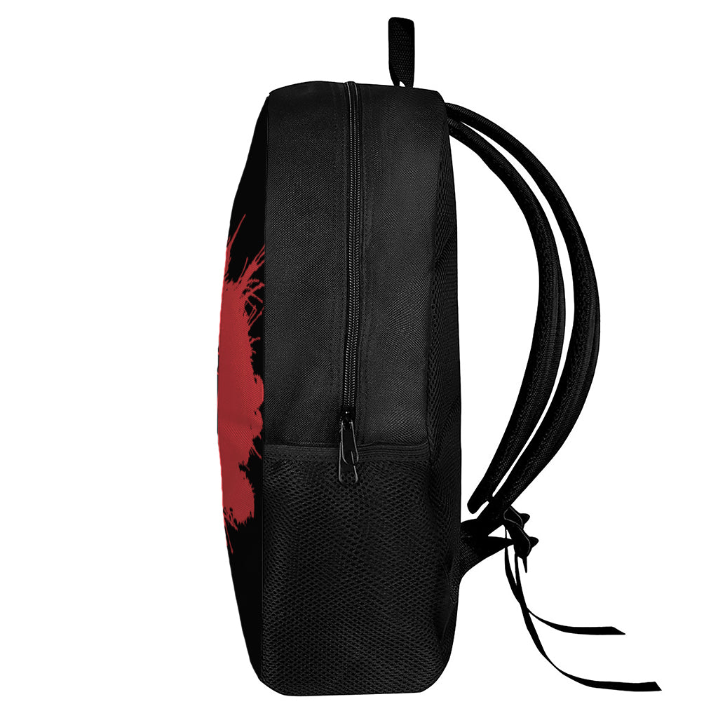 Bloody Spartan Warrior Print 17 Inch Backpack