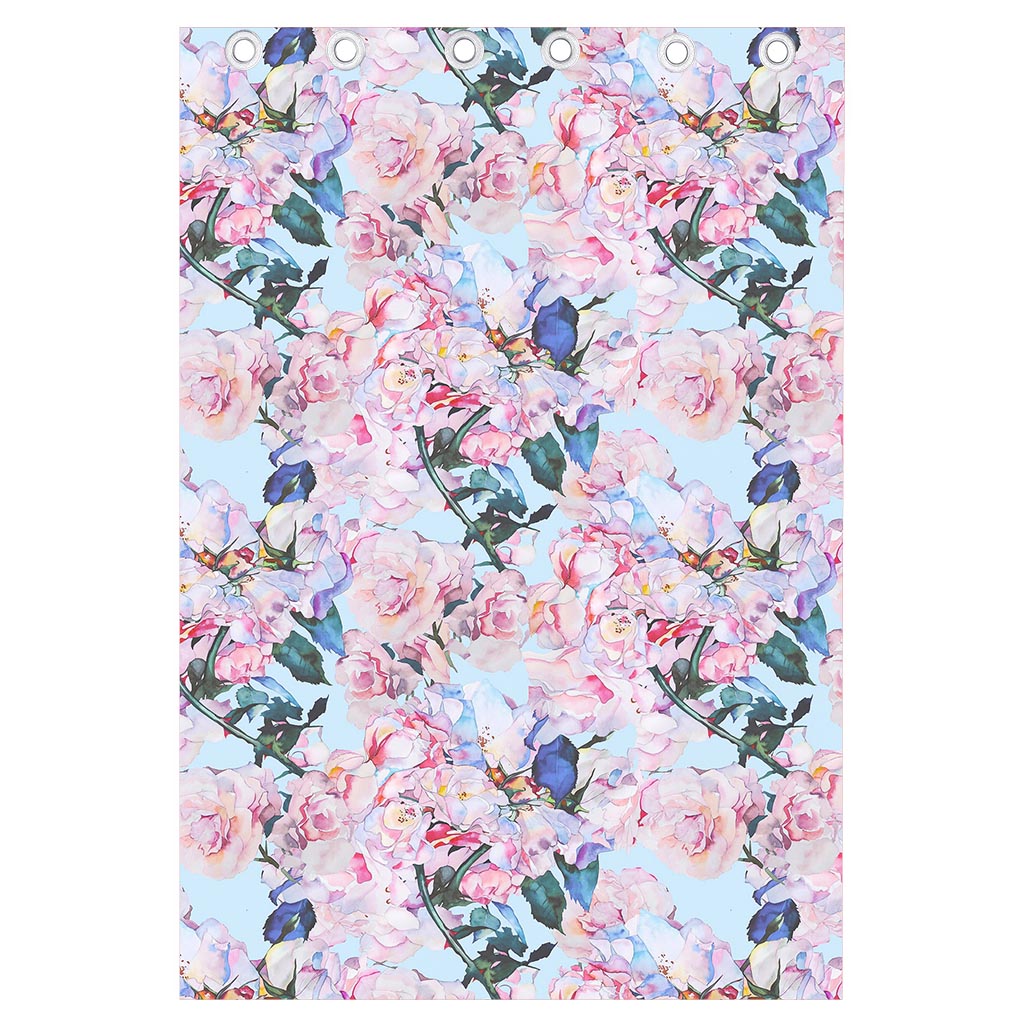 Blossom Floral Flower Pattern Print Curtain