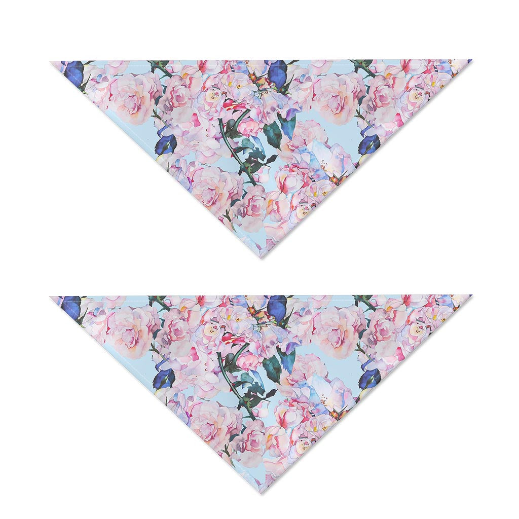 Blossom Floral Flower Pattern Print Dog Bandana