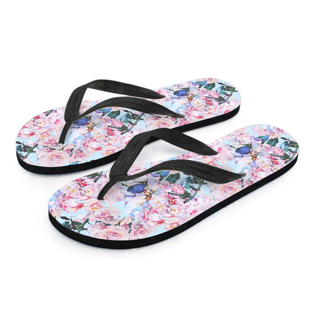 Blossom Floral Flower Pattern Print Flip Flops