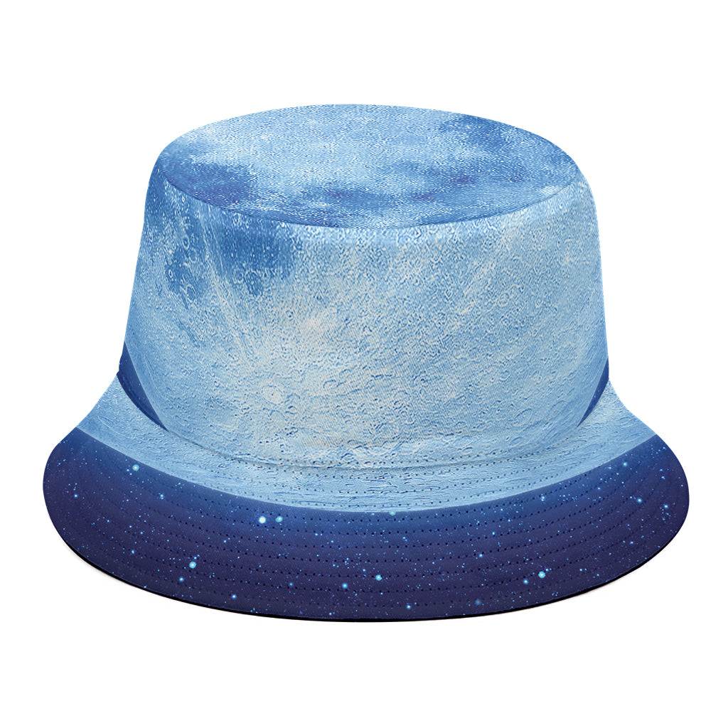 Blue Moon Print Bucket Hat