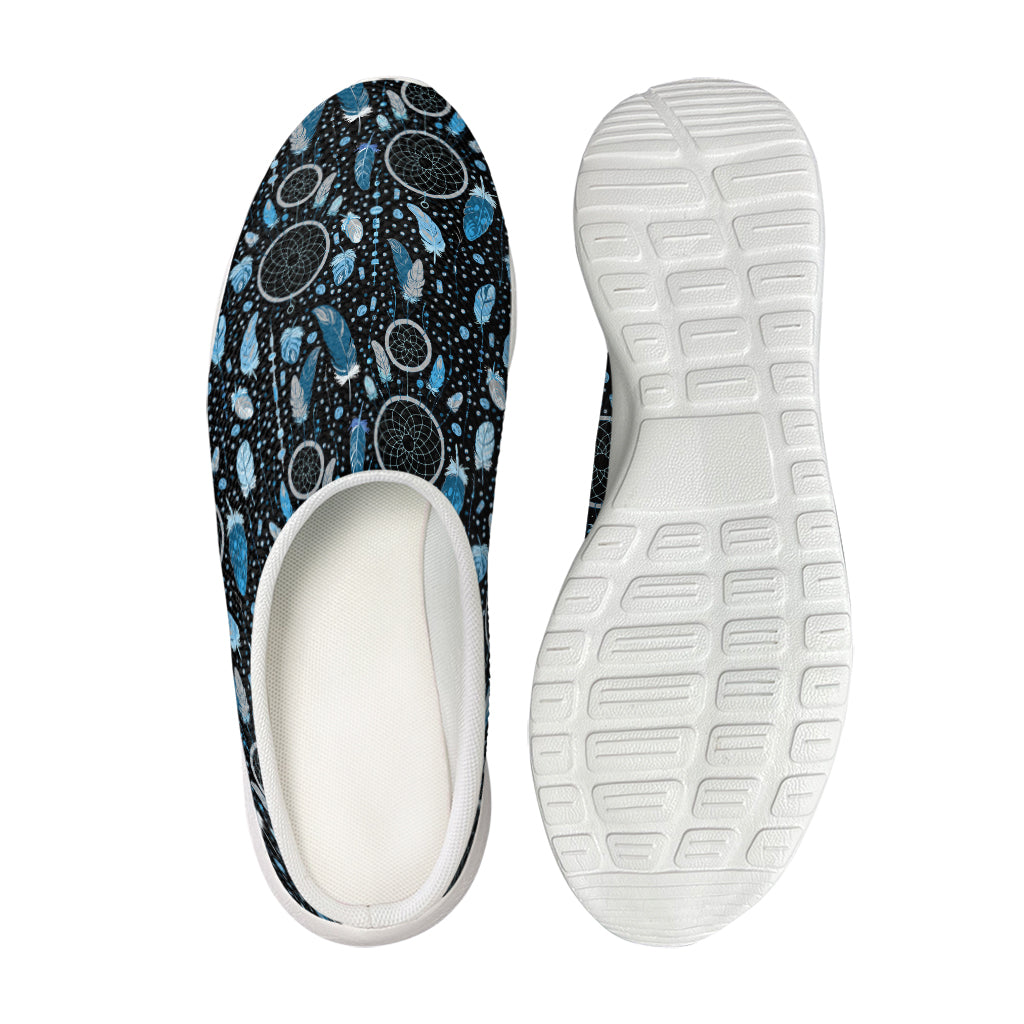 Blue Native Dream Catcher Pattern Print Mesh Casual Shoes