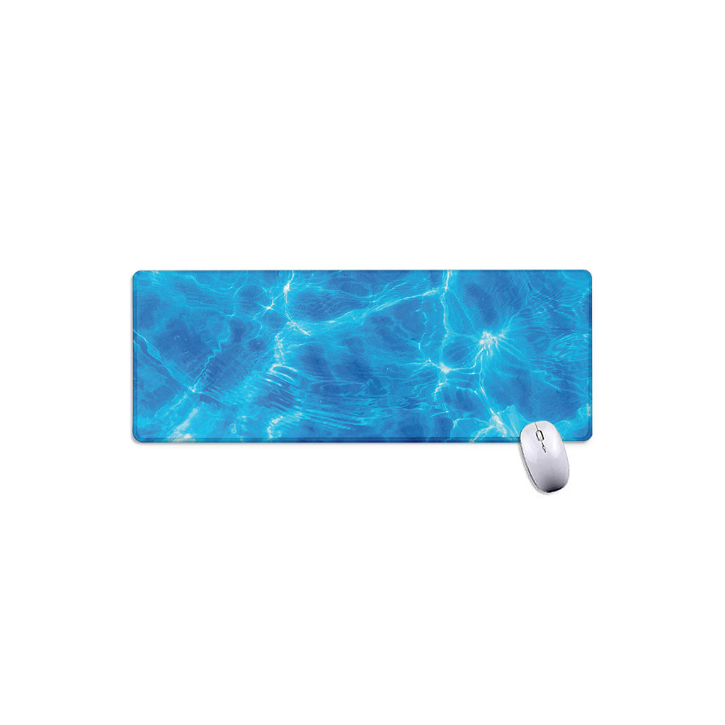 Blue Water Surface Print Extended Mouse Pad