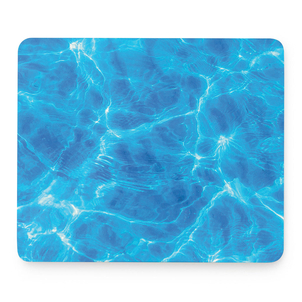 Blue Water Surface Print Mouse Pad
