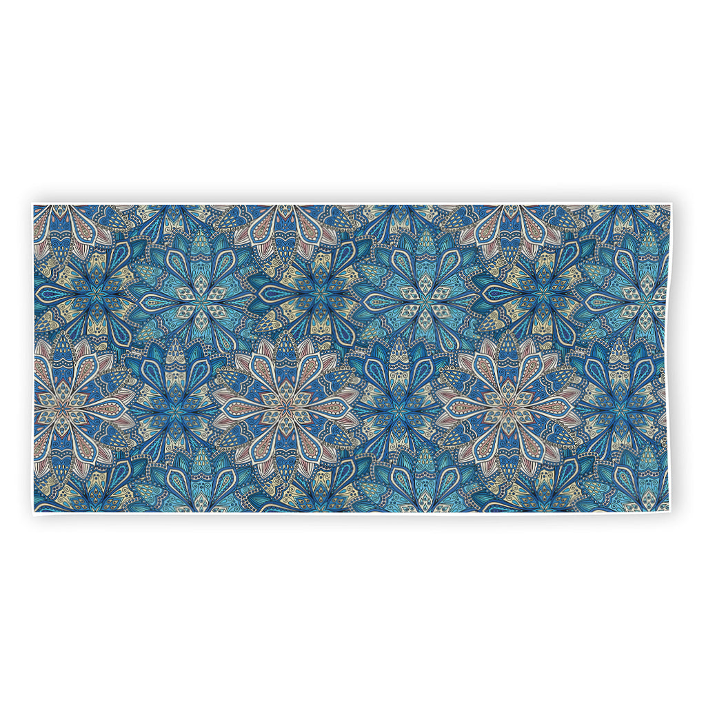 Boho Chic Mandala Floral Print Beach Towel