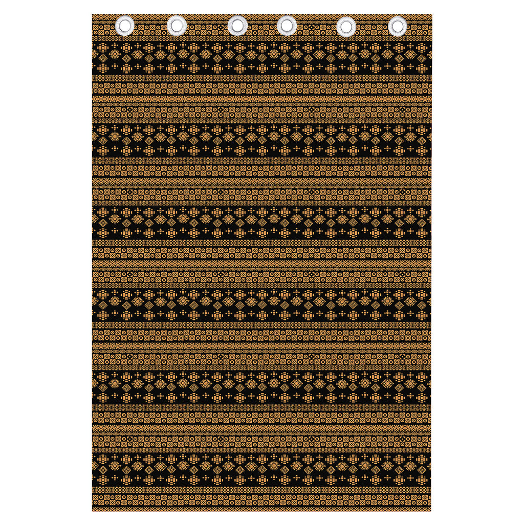 Boho Ethnic Pattern Print Curtain