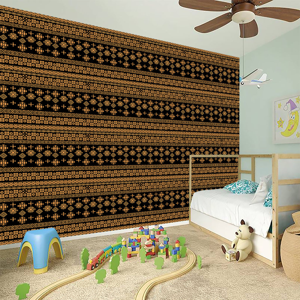 Boho Ethnic Pattern Print Wall Sticker