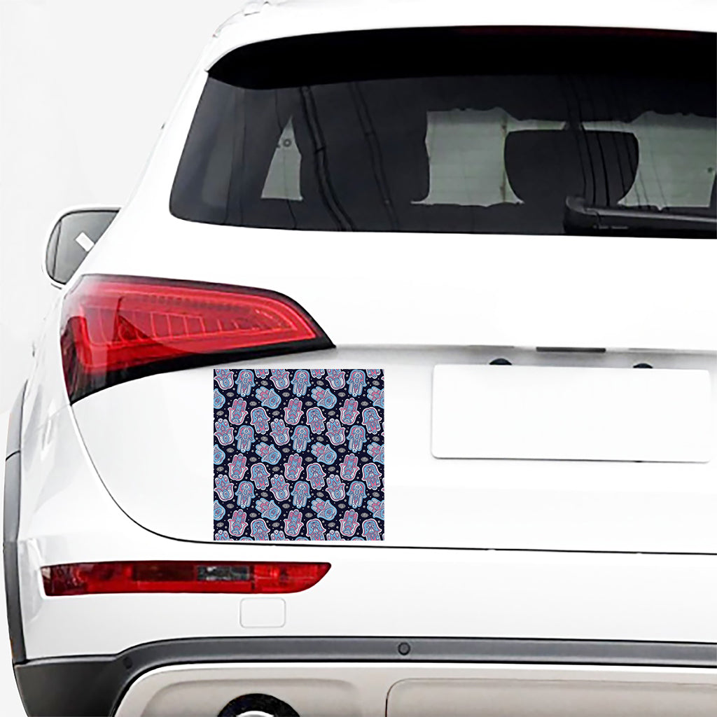 Boho Hamsa Pattern Print Car Sticker