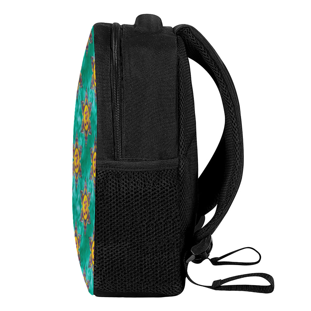 Boho Om Sign Pattern Print Casual Backpack
