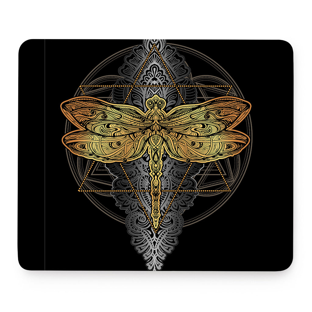 Boho Spiritual Dragonfly Print Mouse Pad