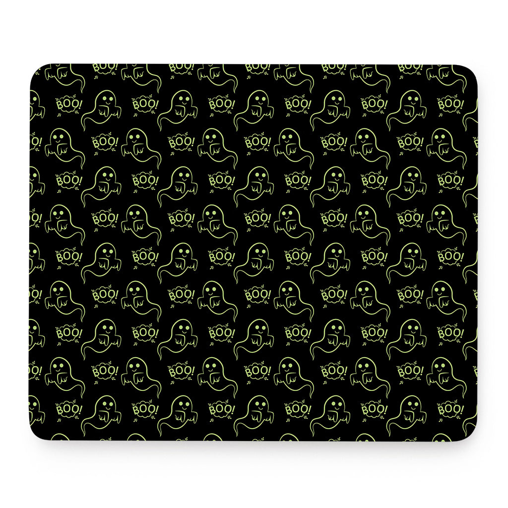 Boo Ghost Pattern Print Mouse Pad