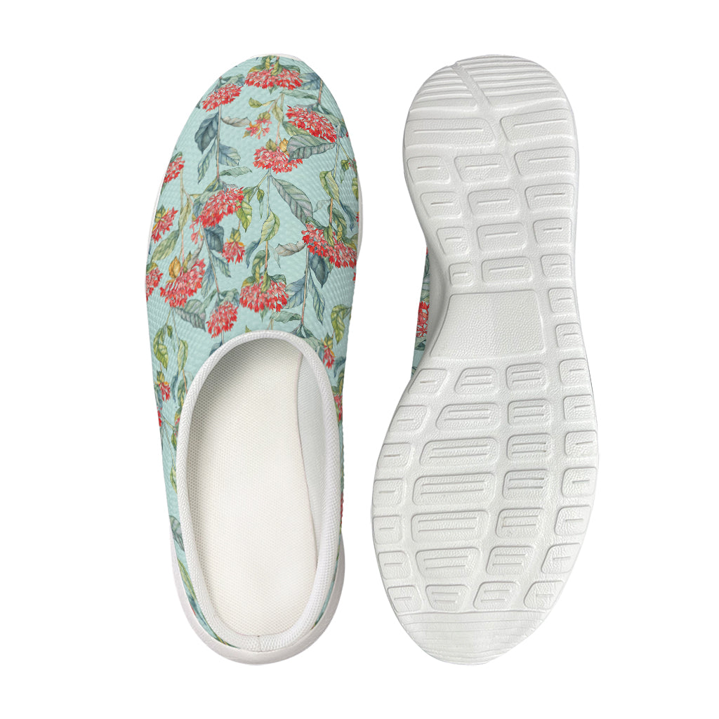 Bouvardia Pattern Print Mesh Casual Shoes