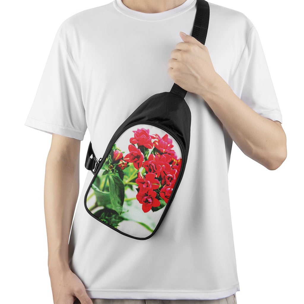 Bouvardia Plant Print Chest Bag