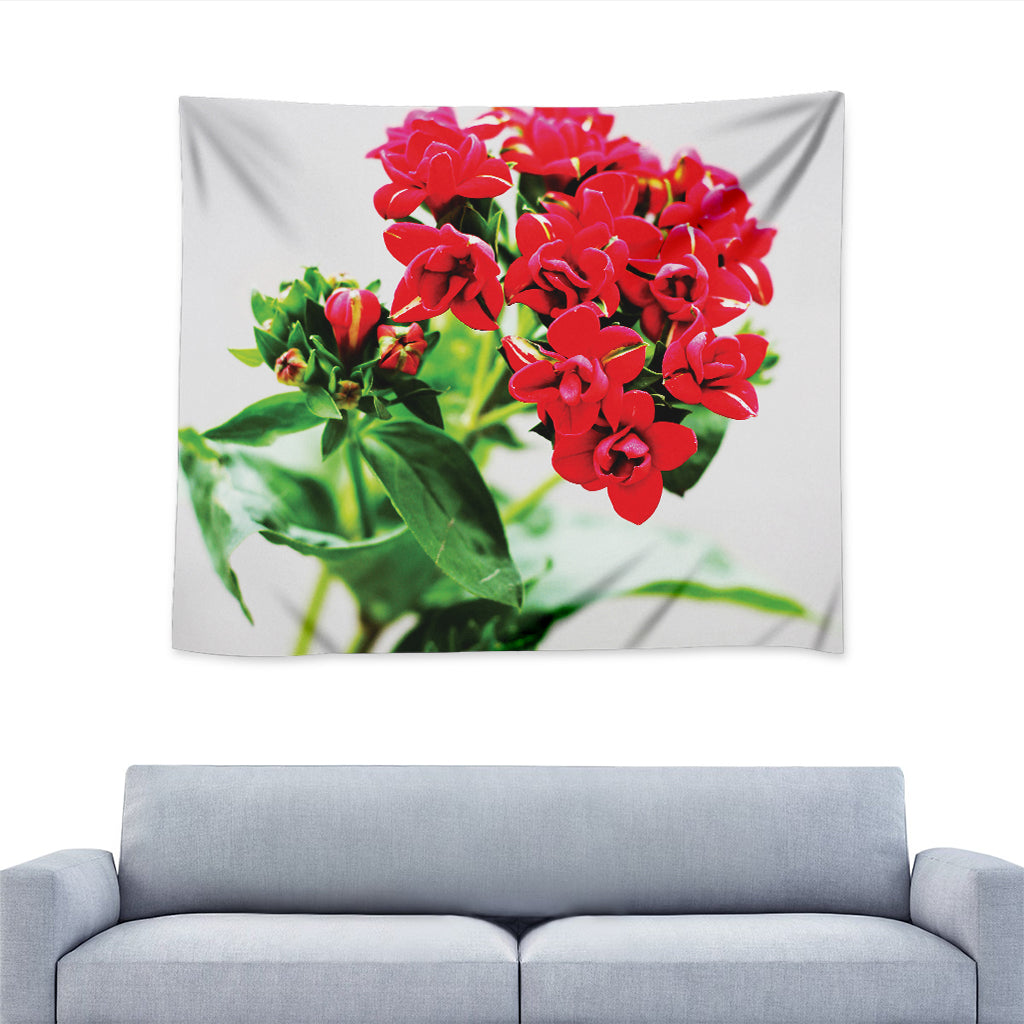 Bouvardia Plant Print Tapestry