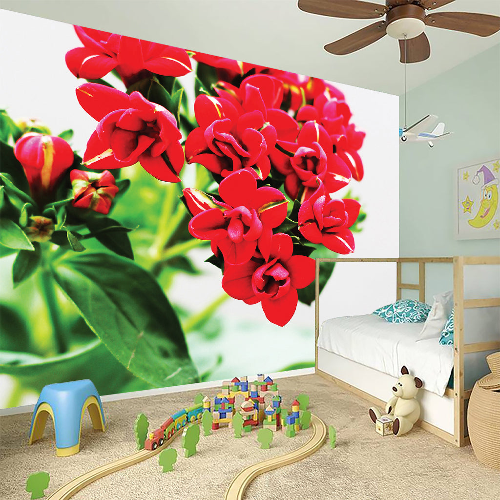 Bouvardia Plant Print Wall Sticker