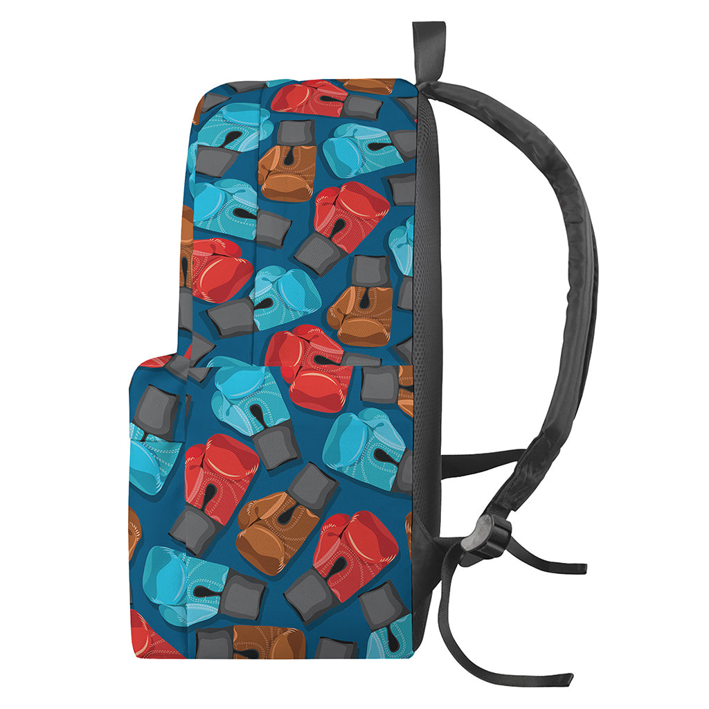 Boxing Gloves Pattern Print Backpack