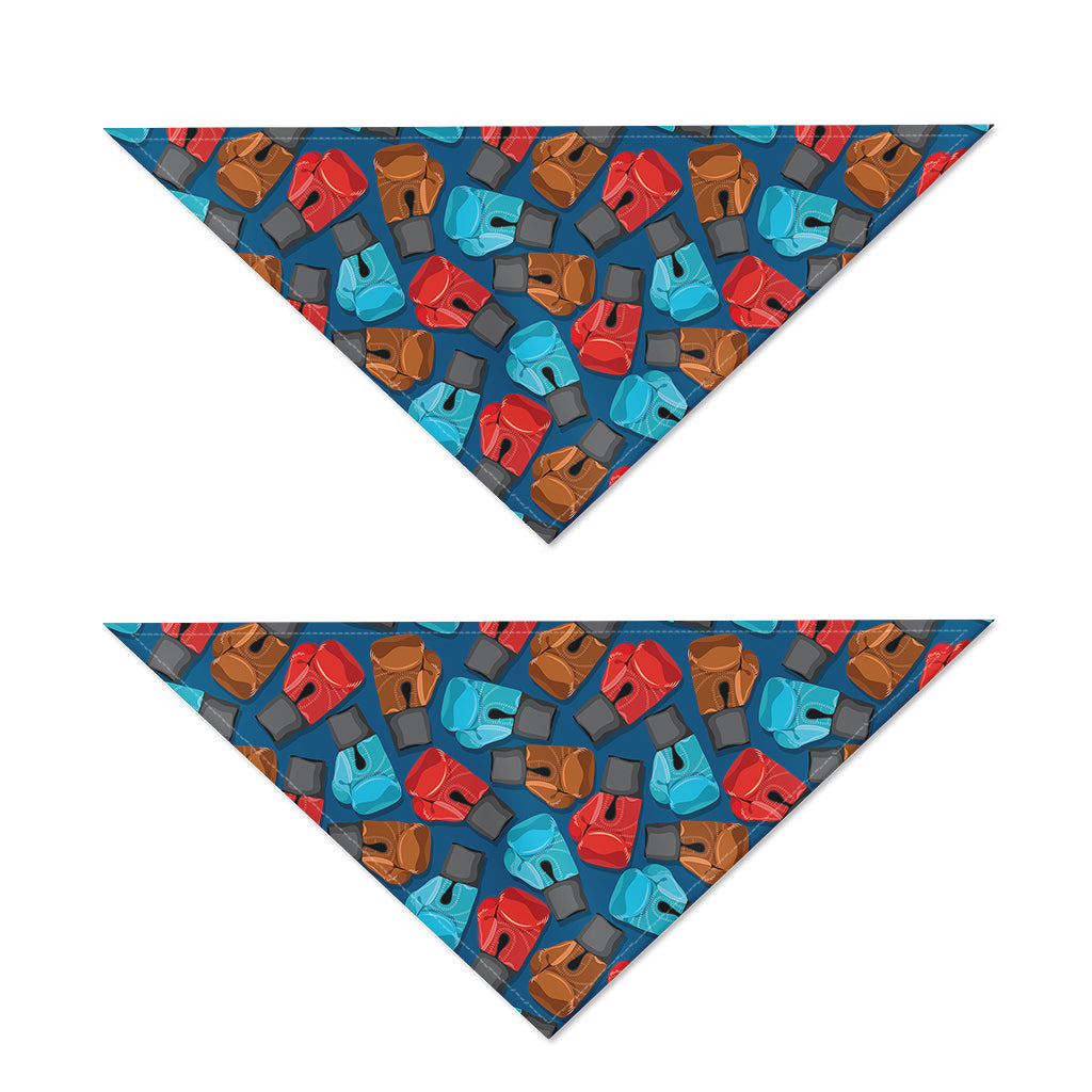 Boxing Gloves Pattern Print Dog Bandana