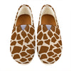 Brown Giraffe Pattern Print Casual Shoes