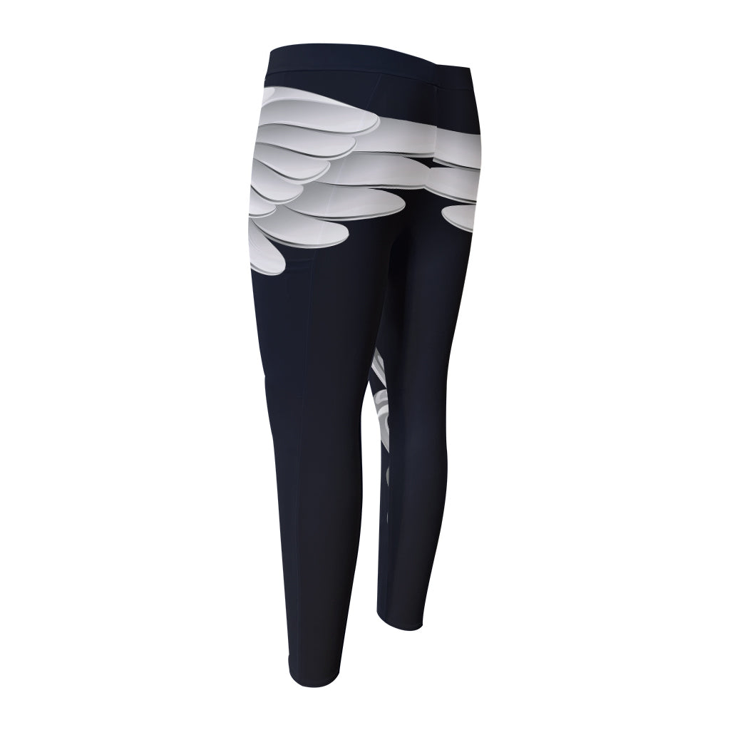 Caduceus Symbol Of Medicine Print Men's Compression Pants