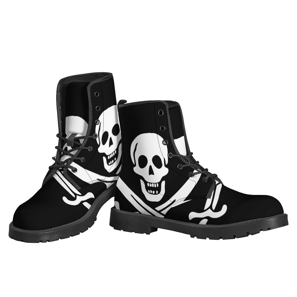 Calico Jack Pirate Flag Print Backpack