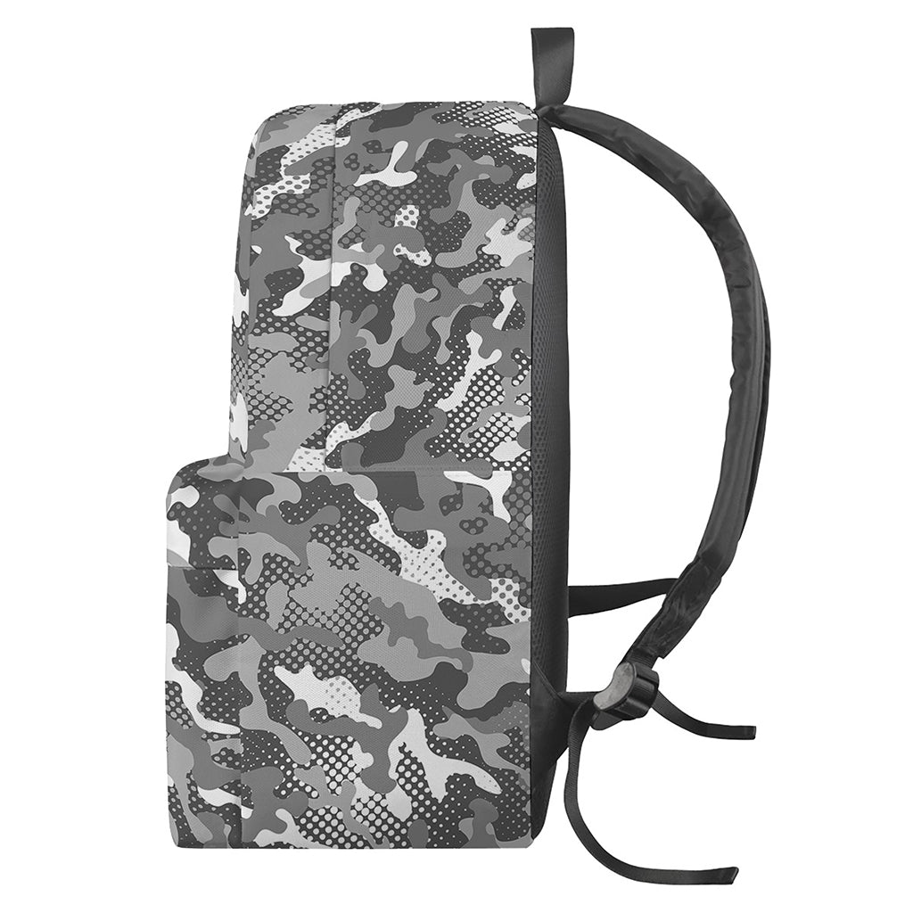 Camouflage Dazzle Pattern Print Backpack