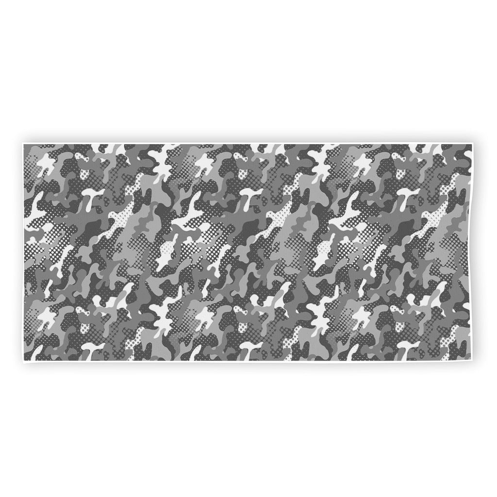 Camouflage Dazzle Pattern Print Beach Towel