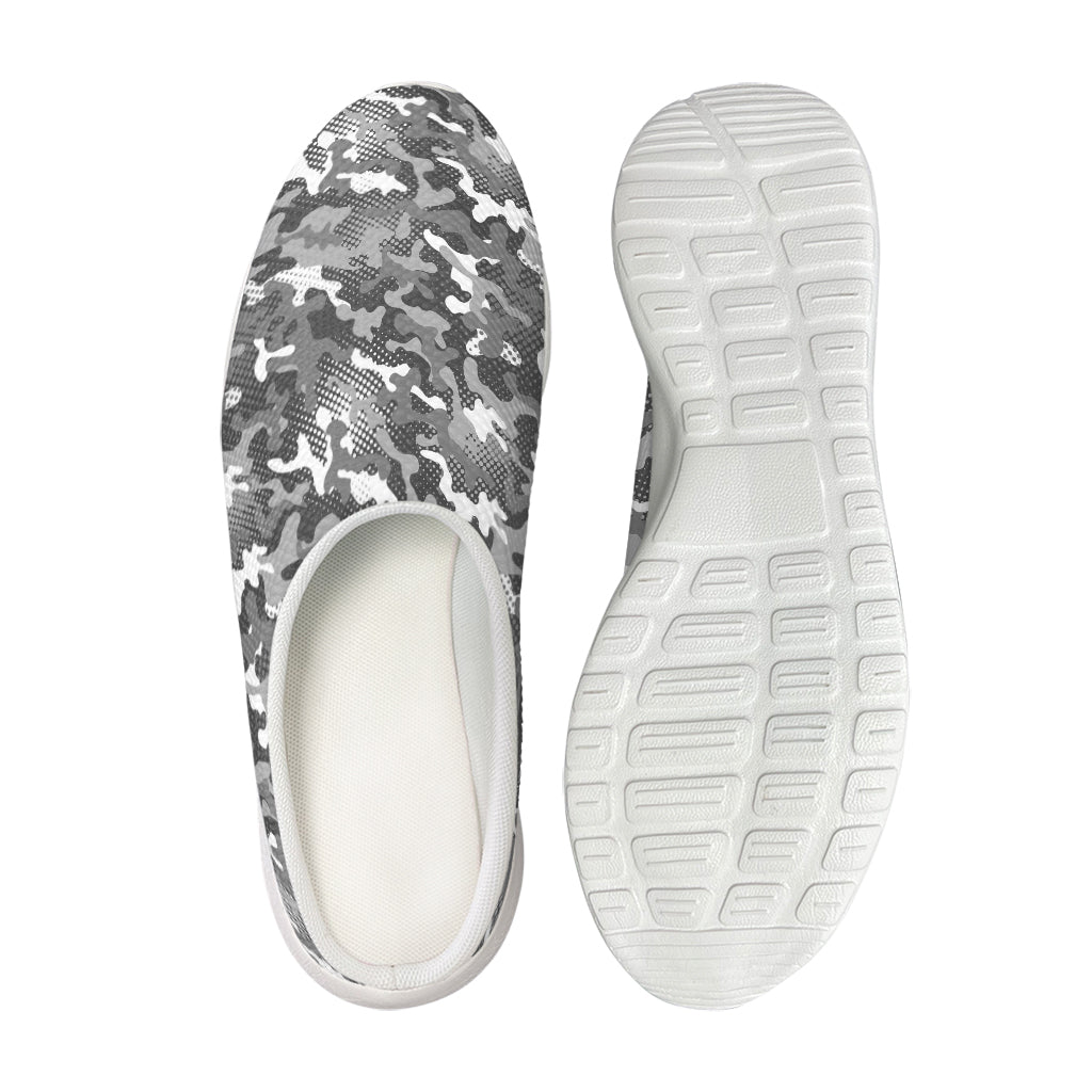 Camouflage Dazzle Pattern Print Mesh Casual Shoes