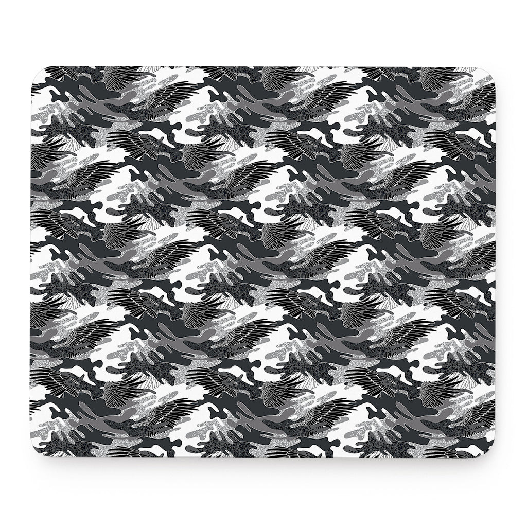 Camouflage Dazzle Wings Pattern Print Mouse Pad