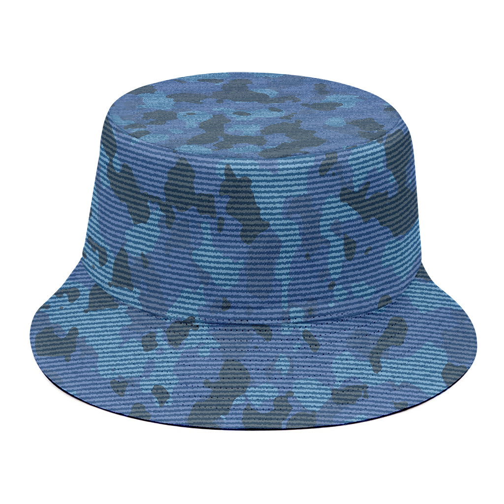 Camouflage Denim Jeans Pattern Print Bucket Hat