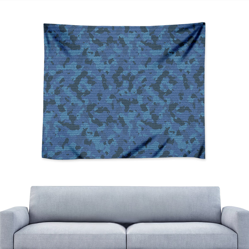 Camouflage Denim Jeans Pattern Print Tapestry