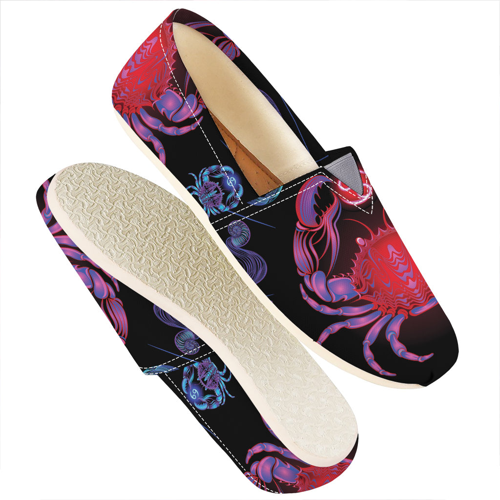 Cancer And Astrological Signs Print Casual Shoes