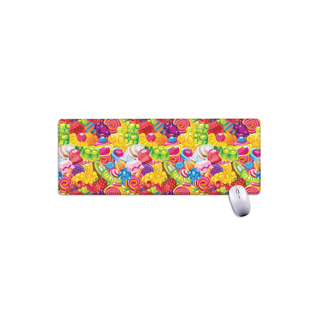 Candy And Jelly Pattern Print Extended Mouse Pad