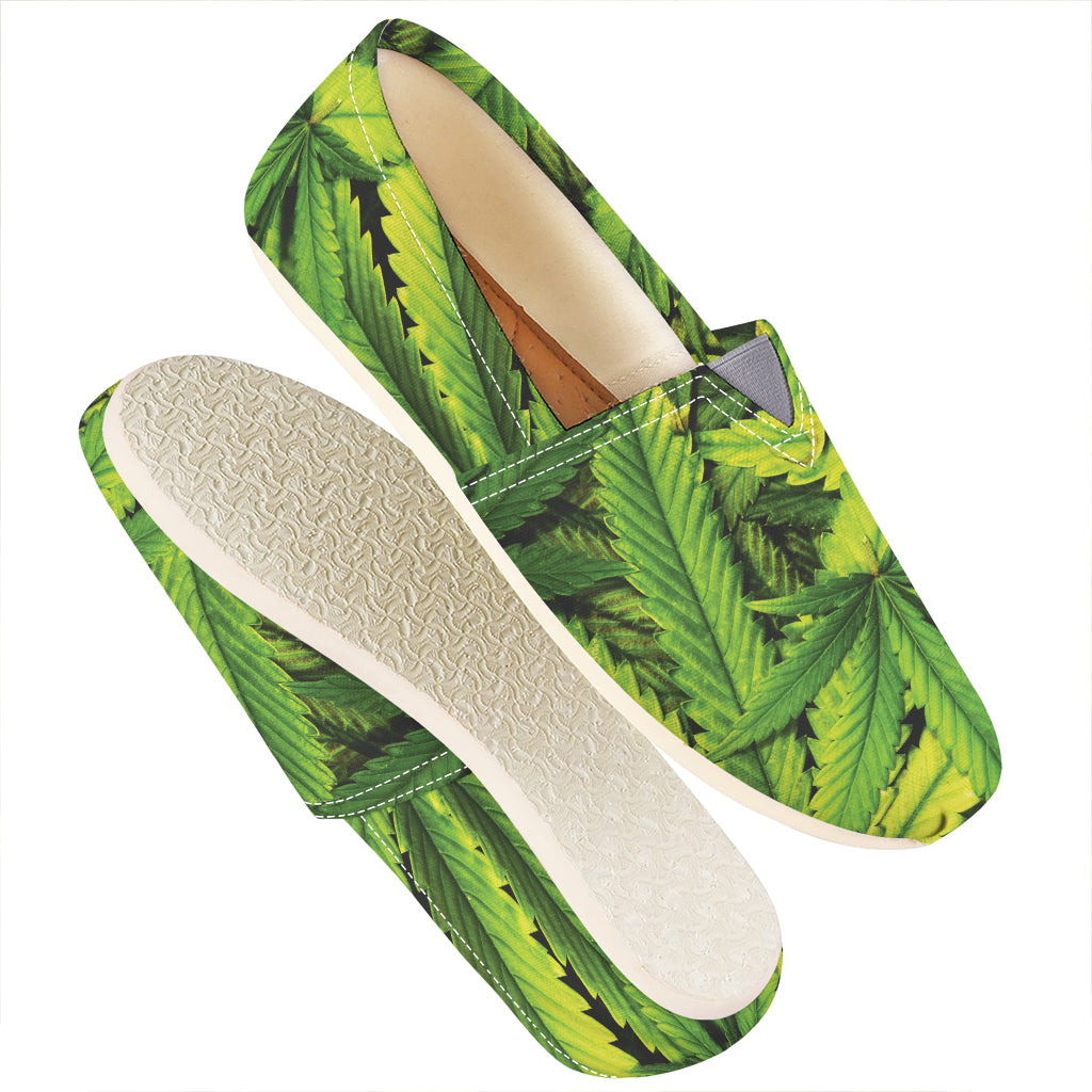 Cannabis Print Casual Shoes
