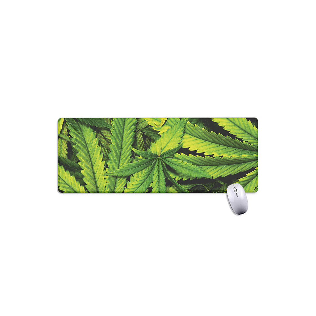 Cannabis Print Extended Mouse Pad