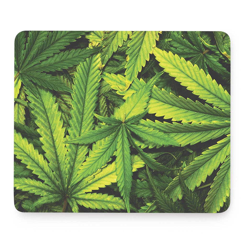 Cannabis Print Mouse Pad
