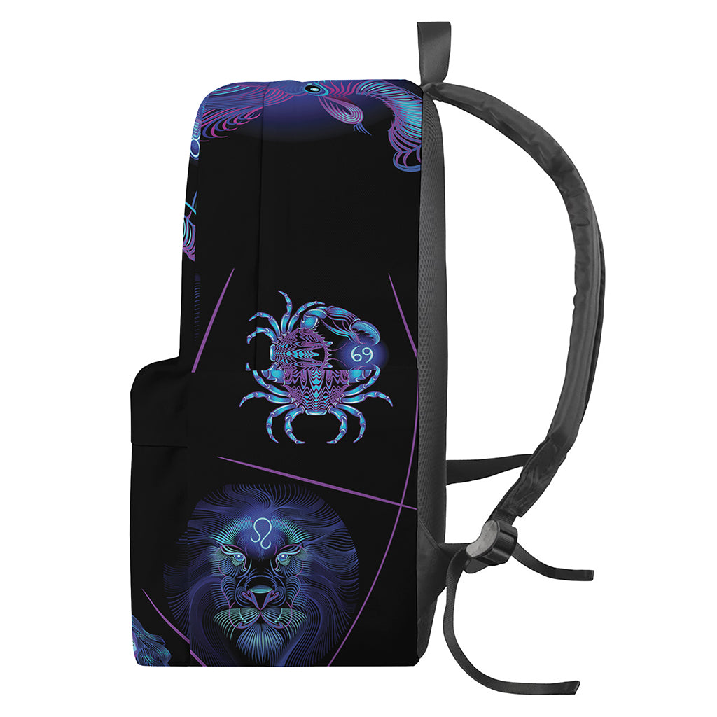 Capricorn And Astrological Signs Print Backpack