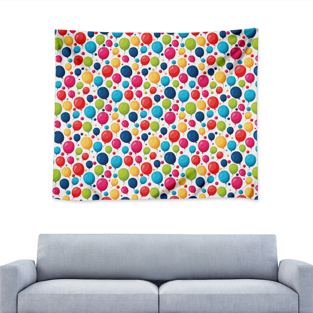 Cartoon Balloon Pattern Print Tapestry