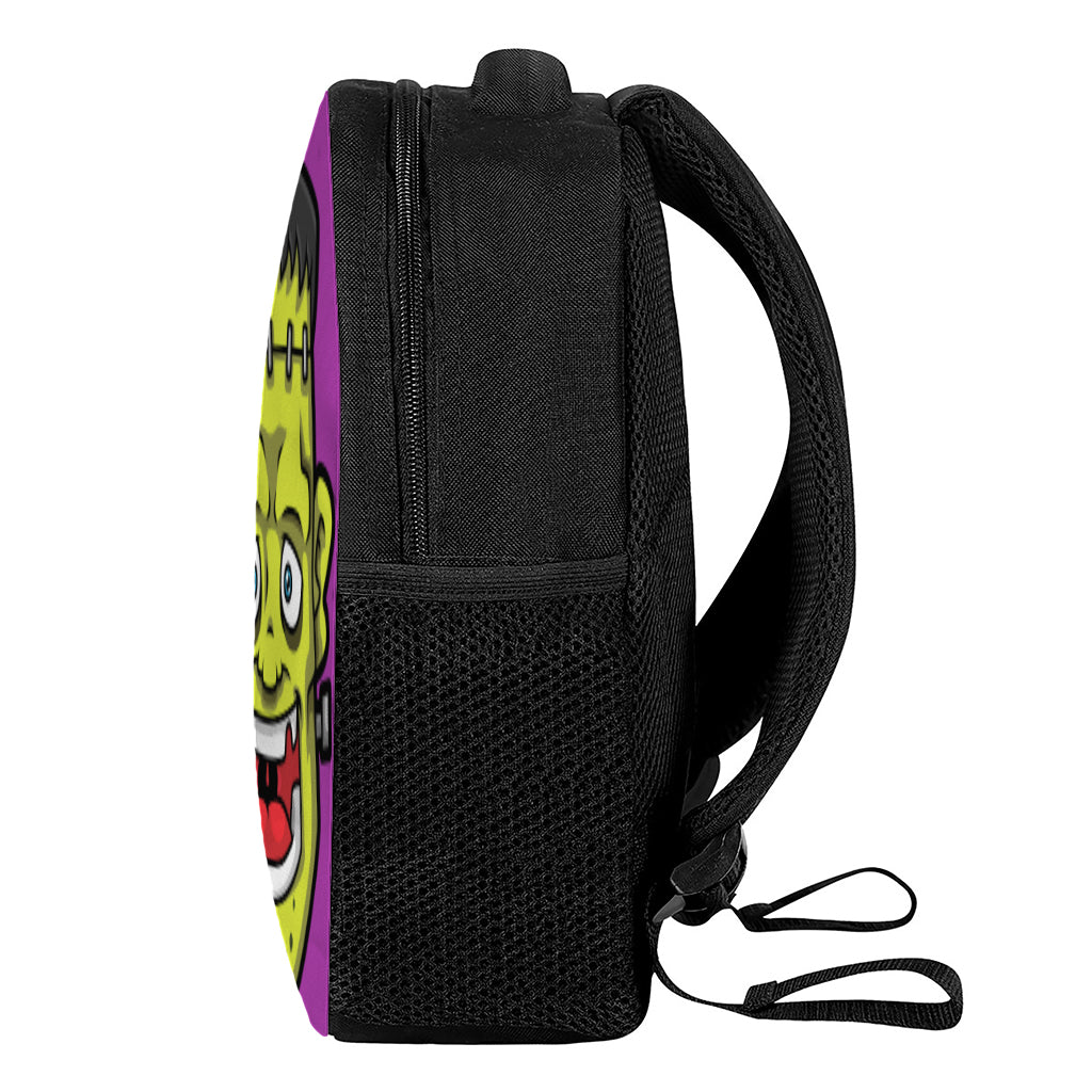 Cartoon Frankenstein Print Casual Backpack