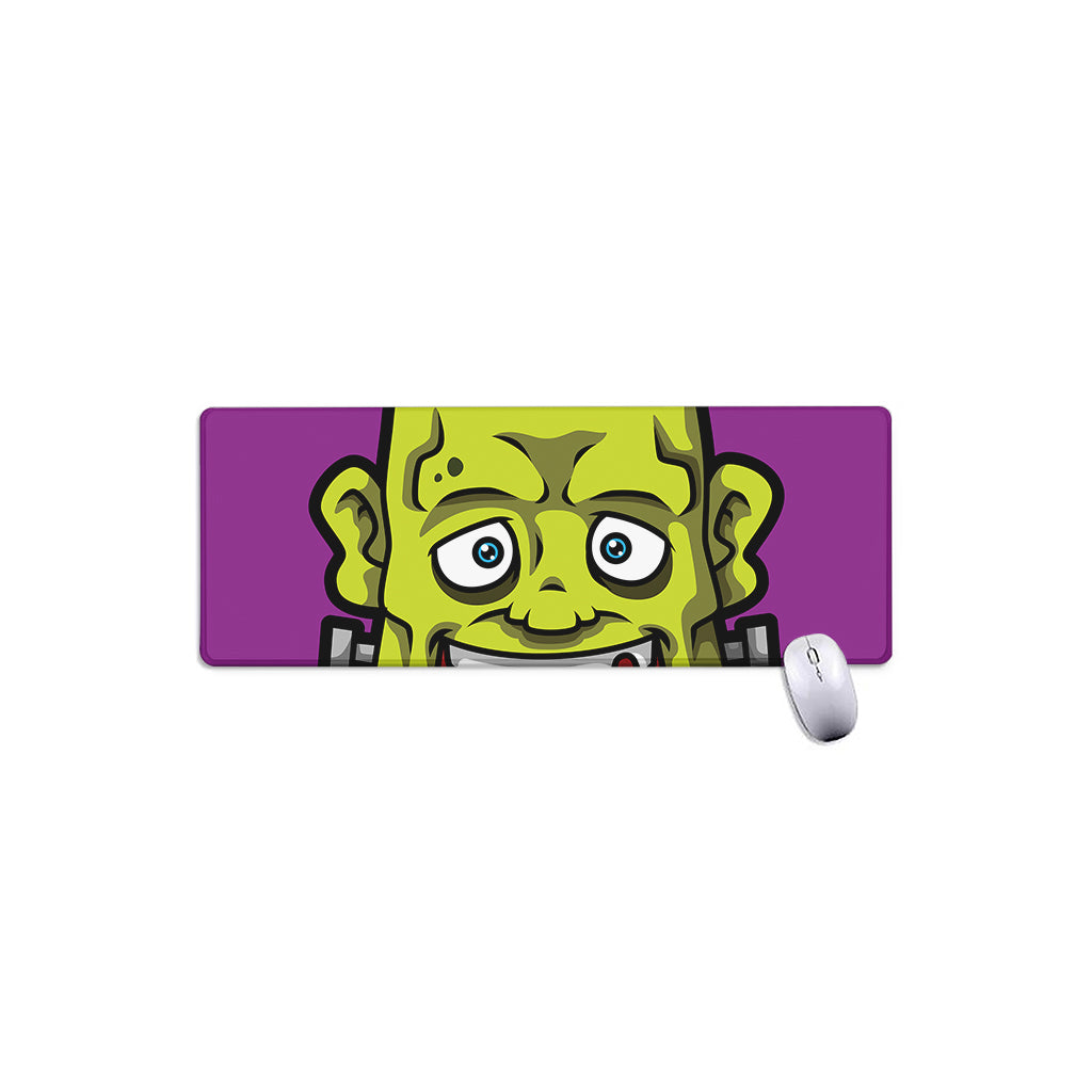 Cartoon Frankenstein Print Extended Mouse Pad