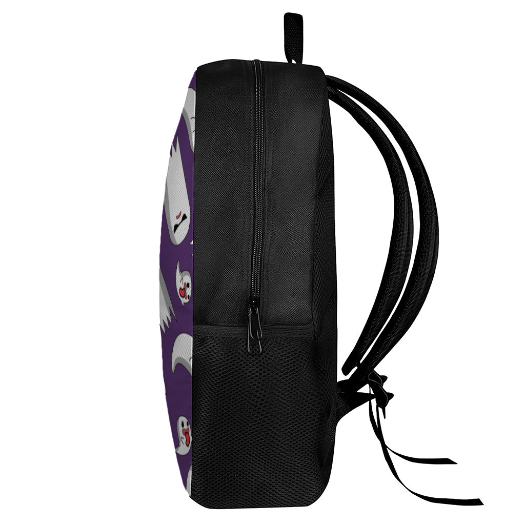 Cartoon Ghost Pattern Print 17 Inch Backpack