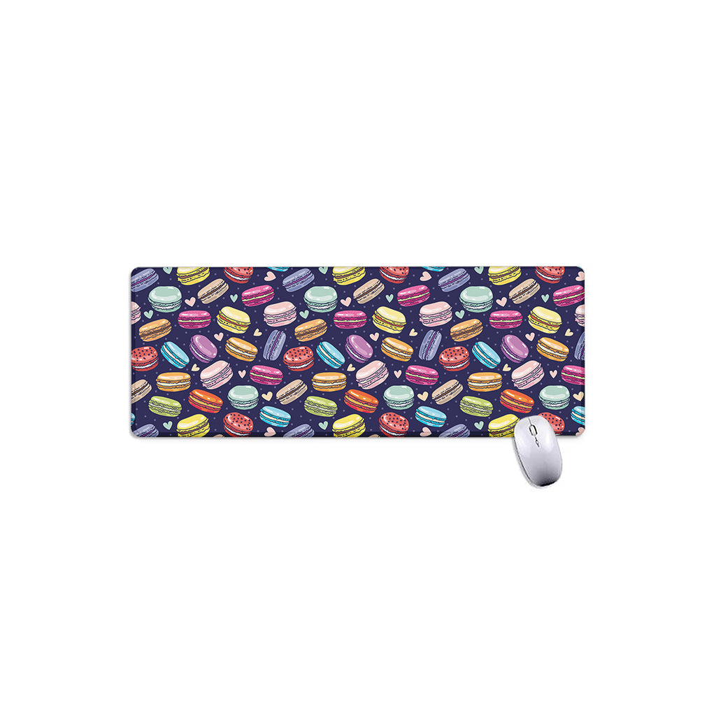 Cartoon Macaron Pattern Print Extended Mouse Pad