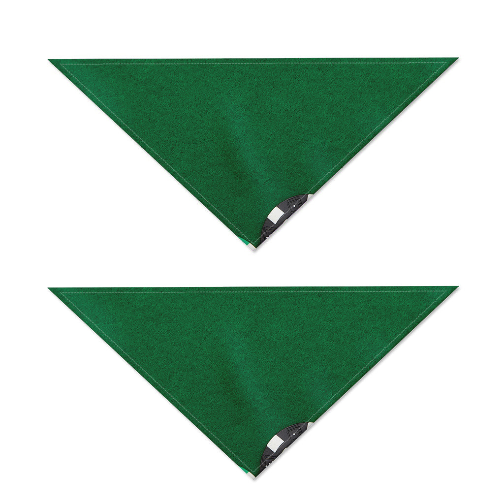 Casino Poker Chips Print Dog Bandana