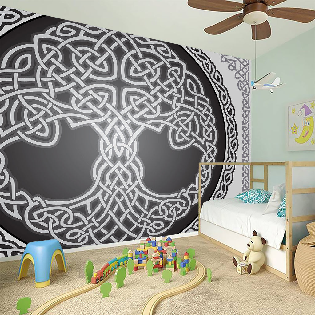 Celtic Knot Tree Of Life Print Wall Sticker
