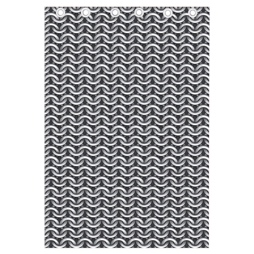 Chainmail Print Curtain